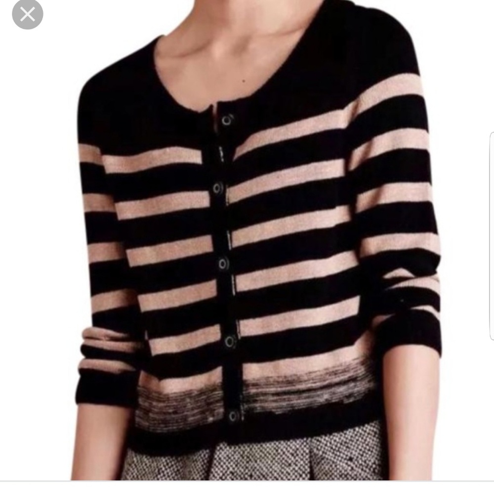 Anthropology Moth Cardigan Size S